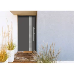 SplenDoor  Premium-Haustür Passivedoor Kalmar energiesparend anthrazit 110 x 210 cm rechts