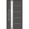 SplenDoor  Premium-Haustür Passivedoor Umea energiesparend anthrazit 100 x 200 cm links