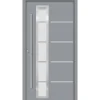 SplenDoor  Premium-Haustür Passivedoor Uppsala energiesparend grau 110 x 210 cm links