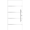 SplenDoor  Premium-Haustür Passivedoor Visby RC2 energiesparend einbruchsicher weiss 100 x 210 cm rechts