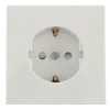 Steckdose SaoPaulo inkl Kindersicherung weiß
