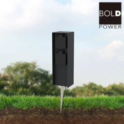 Steckdosensäule ORIO 2 fach IP44