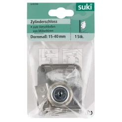 Suki Zylinderschloss verschiedenschließend 22 mm