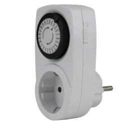 Tageszeitschaltuhr Mini analog für Innenbereich