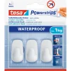 Tesa Haken Powerstrips Waterproof Small