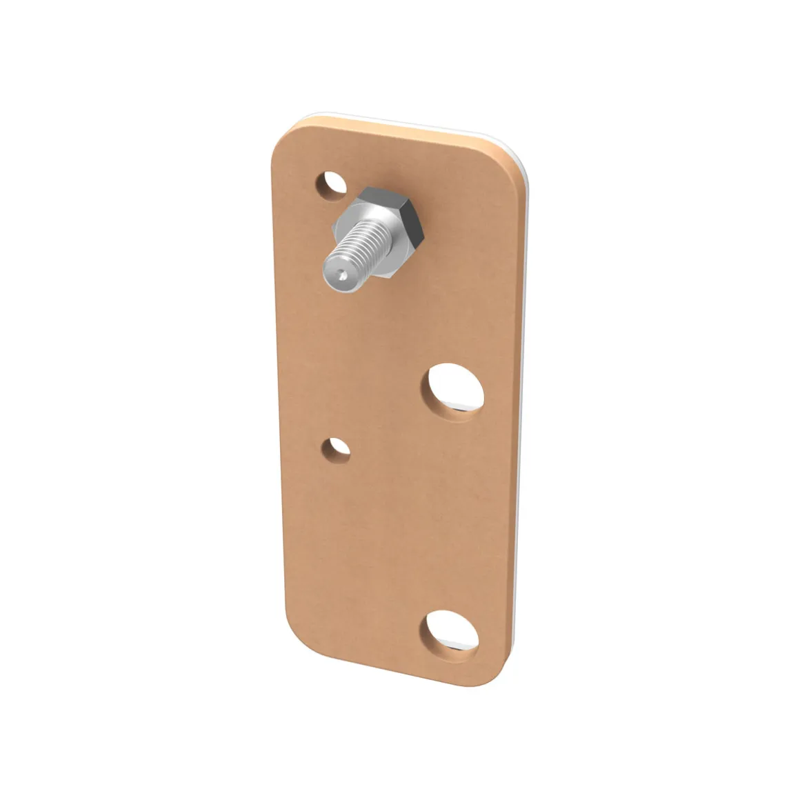 Tesa Klebeschraube für Mauerwerk viereckig 2 Stück Traglast 2 x 10 kg