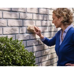 Tesa Klebeschraube für Mauerwerk viereckig 2 Stück Traglast 2 x 2,5 kg