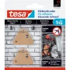 Tesa Klebeschraube für Mauerwerk dreieckig 2 Stück Traglast 2 x 5 kg