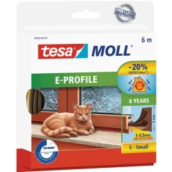 Tesa moll Profil-Dichtung braun 6 mx9 x 4 mm