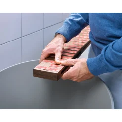 Tesa Montageband für Fliesen 5 m x 19 mm feuchtraumbeständig