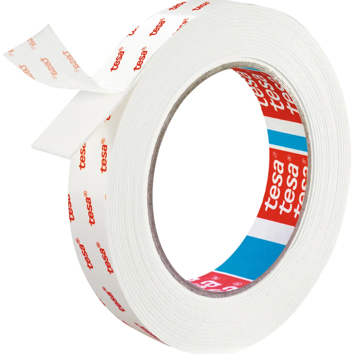 Tesa Montageband für Tapete und Putz 5 m x 19 mm Traglast 10 kg