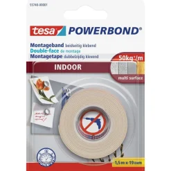 Tesa Powerbond 1,5mx19 mm