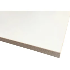 Tischplatte weiß 120 x 80 x 2,7 cm