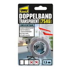 UHU  Doppelband transparent 1,5 m