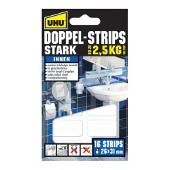 UHU  Doppelstrips stark 16 St.