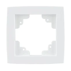 Unitec Abdeckrahmen 1-fach ultraweiß Imola