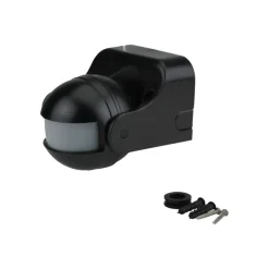 Unitec Bewegungsmelder 180Grad 1200W sw