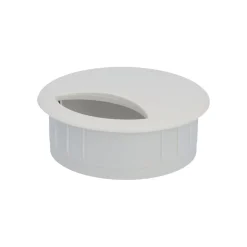 Unitec Kabeldurchführung 60 mm, weiß, 1 Stück