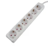 Unitec Steckdosenleiste 6-fach 3m weiß