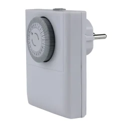 Unitec Tageszeitschaltuhr analog innen weiß