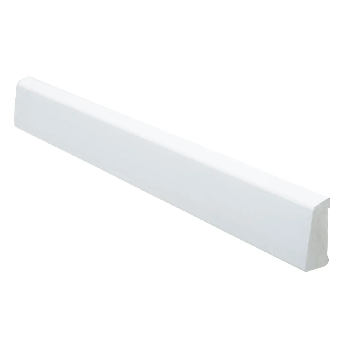 Universalleiste Weiß 10 x 25 x 2500 mm