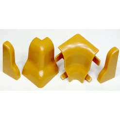 Verbindungskappenset 5 x 3,2 x 4 cm 10 Stk buche