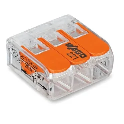 Verbindungsklemme 3-polig 0,08-4 mm² 3 Stück