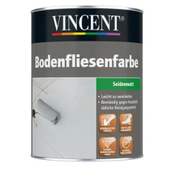 Vincent  Bodenfliesenfarbe RAL 9016 matt 2,5 L