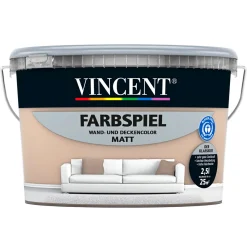 Vincent Farbspiel Kiesel matt 2,5 L