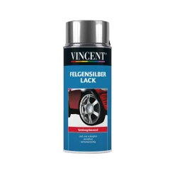 Vincent Felgensilber Lack Spray seidenmatt 400 ml