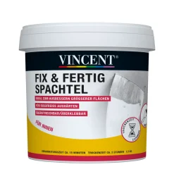 Vincent Fertigspachtel Fix und Fertig Spachtel 1,5 kg