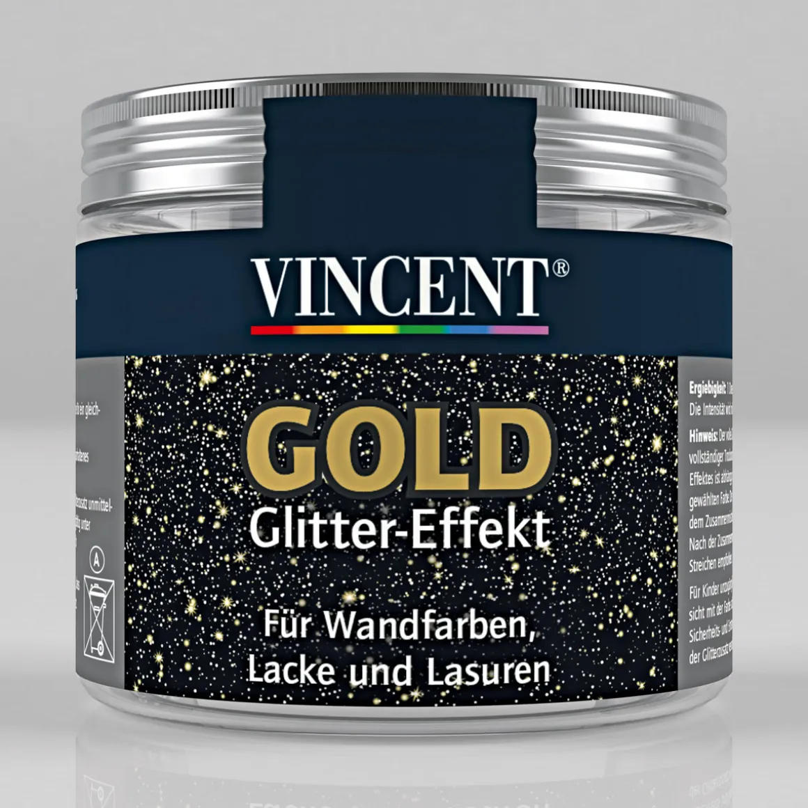 Vincent Glitter-Zusatz für Wandfarben gold 34 g