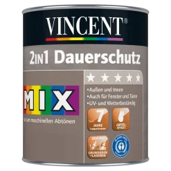 Vincent  Holzschutz 2in1 Dauerschutz MIX IT! 0,75 l