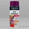 Vincent 2in1 Buntlack Spray rubinrot glänzend 150 ml