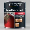 Vincent Kunstharz Buntlack RAL 9005 Tiefschwarz hochglänzend 125 ml
