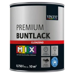 Vincent  Lack Premium Buntlack Mix It glänzend 0,75 l