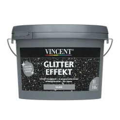 Vincent Lasur Glitter Effekt Silber