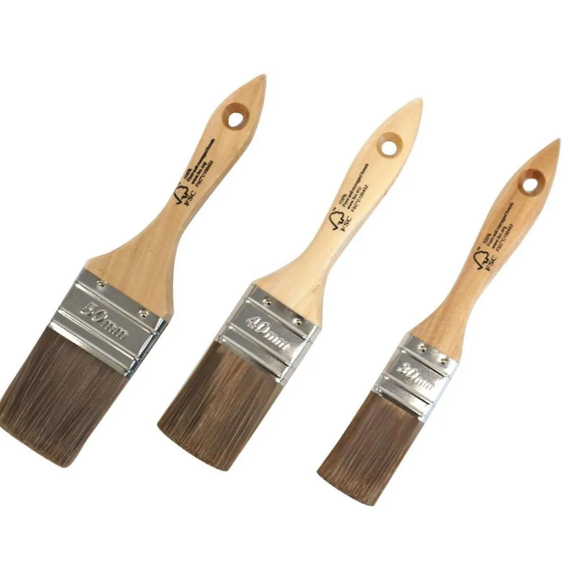 Vincent Lasurpinsel Set 3 teilig