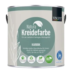 Vincent  Natura Kreidefarbe Karibik matt 2,5 L