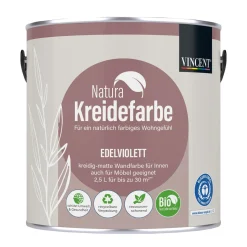 Vincent  Natura Kreidefarbe Edelviolett matt 2,5 L