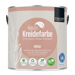 Vincent  Natura Kreidefarbe Rouge matt 2,5 L