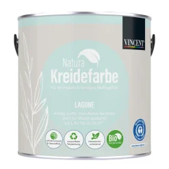 Vincent  Natura Kreidefarbe Lagune matt 2,5 L