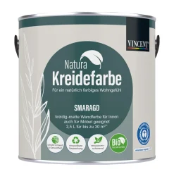 Vincent  Natura Kreidefarbe Smaragd matt 2,5 L