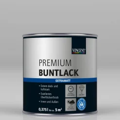 Vincent Premium Buntlack RAL 6002 Laubgrün extramatt 375 ml
