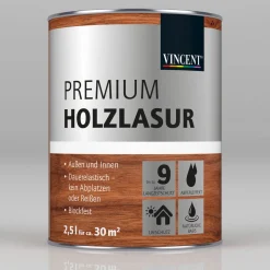 Vincent Premium Holzlasur 2,5 L