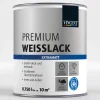 Vincent Premium Weißlack RAL 9001 Cremeweiß extramatt 375 ml
