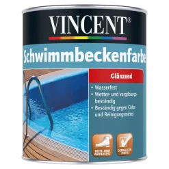 Vincent Schwimmbeckenfarbe lichtblau 750 ml