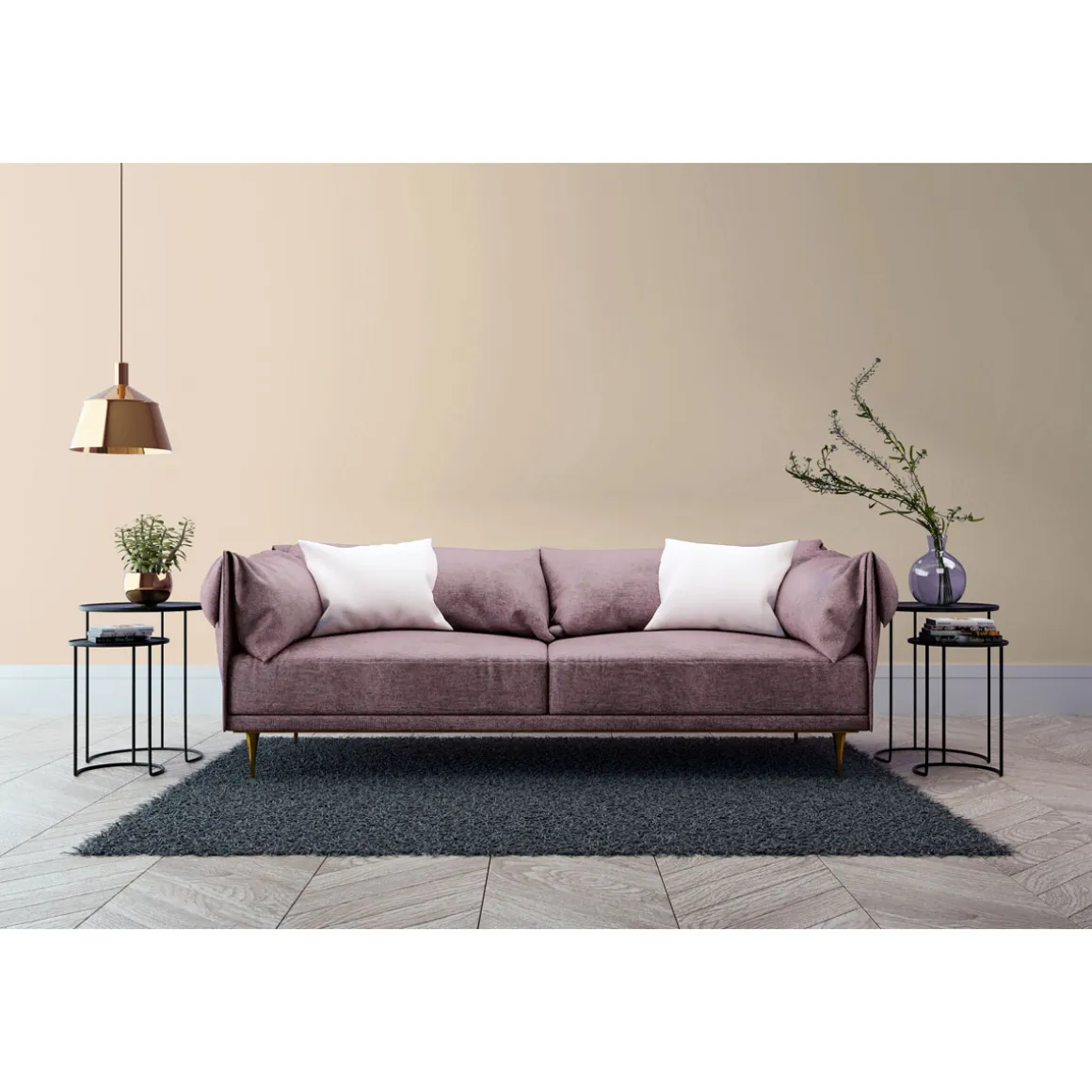 Vincent Wand- und Deckenfarbe Sandy 5 L