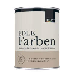 Vincent  Wandfarbe EDLE Farben Sanddüne matt 1,0 L
