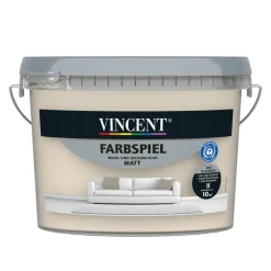Vincent Wandfarbe Farbspiel Linde matt 1 L